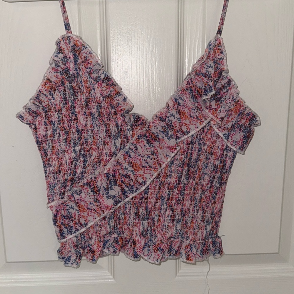 Olivaceous tank top